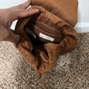 Brown mini back pack